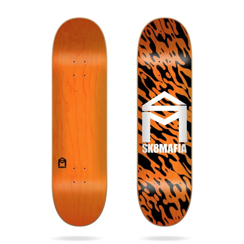 Quantité Limitée PLANCHE DE SKATE SK8MAFIA HOUSE LOGO MAMBA 8.1"