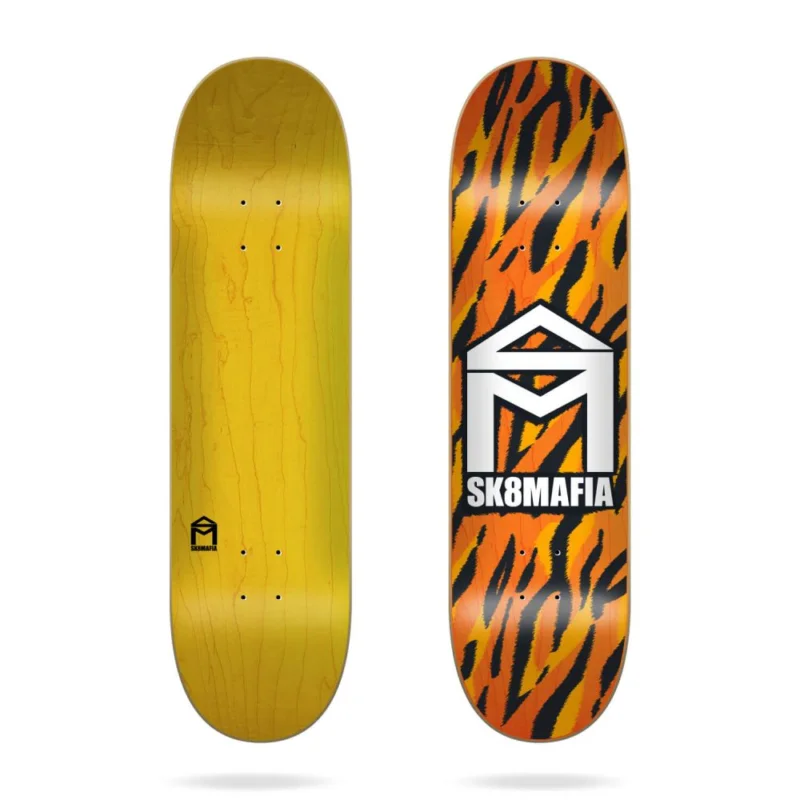 PLANCHE DE SKATE SK8MAFIA HOUSE LOGO BENGAL 7.75" Vente Directe