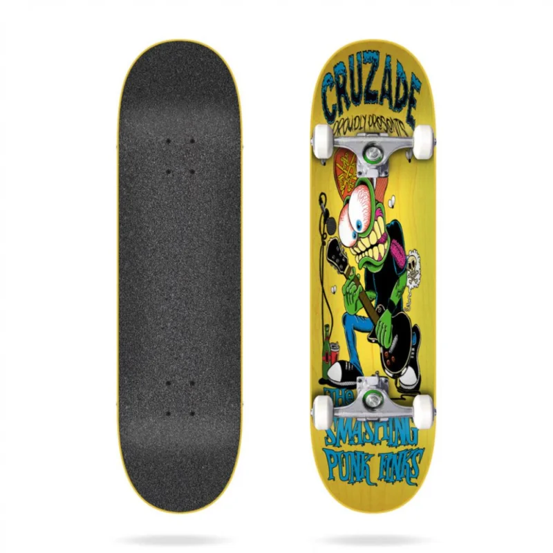 SKATE CRUZADE SMASHING PUNK FINKS 8.0" Bon Plan