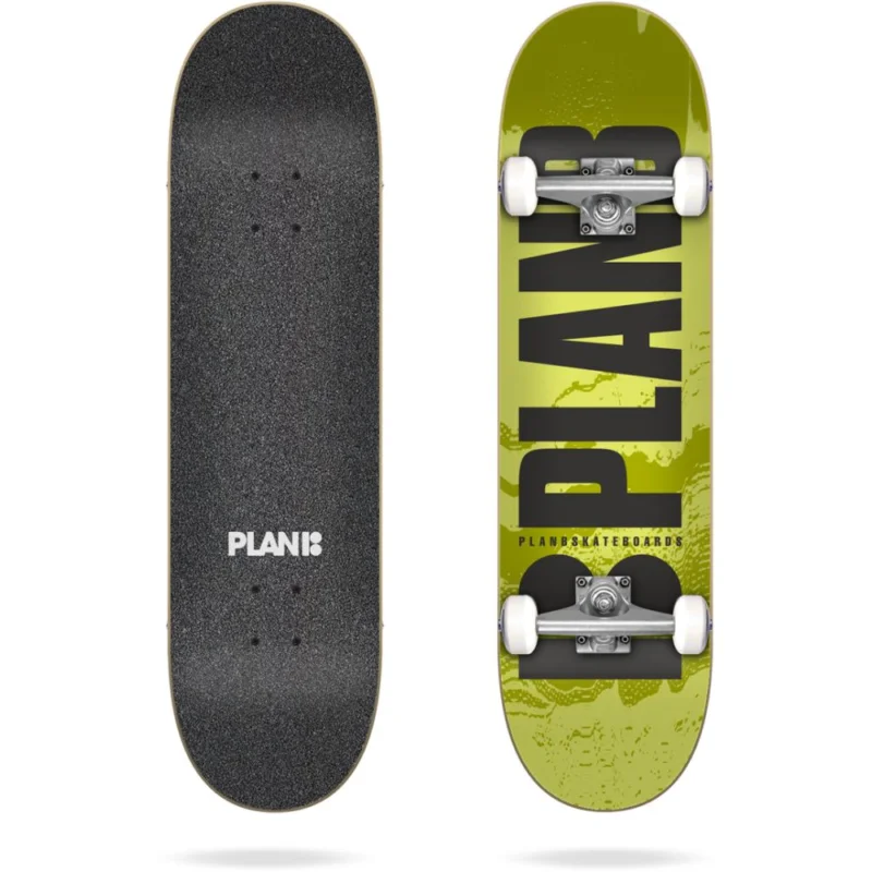 SKATE PLAN B ORIGINAL TEAM METALLIC BLACK 8.0" Promotion