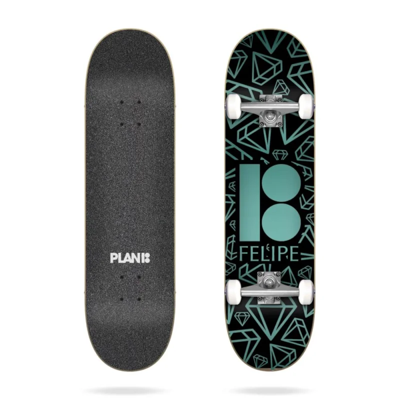 Dernière Chance SKATE PLAN B FELIPE DIAMONDS CROWNS 7.87"