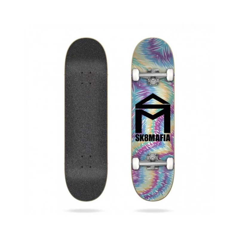 SKATE SK8MAFIA HOUSE LOGO TIE DYE 7.87" Seulement Aujourd'hui