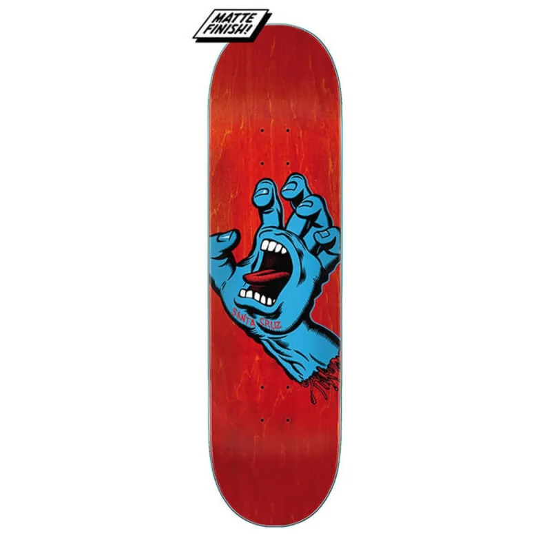 PLANCHE DE SKATE SANTA CRUZ SCREAMING HAND 8.0‘‘ Nouvel Arrivage