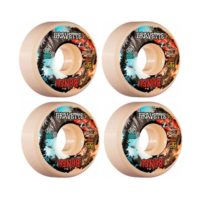 ROUES BONES GRAVETTE HEAVEN & HELL 52MM V2 STF 99A Expédition Rapide