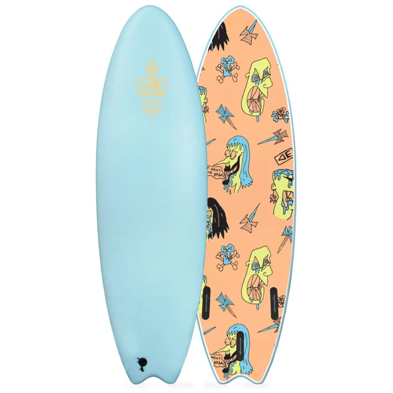 PLANCHE DE SURF OCEAN EARTH BRAINS EZI-RIDER 6‘0‘‘ Expédié Aujourd'hui