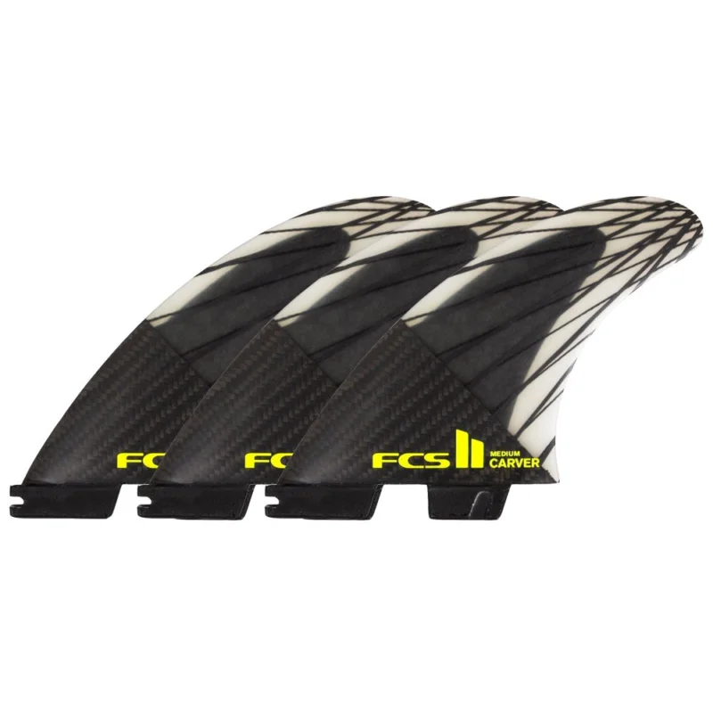 DERIVES FCS II CARVER PC CARBON TRI FINS Commander Maintenant