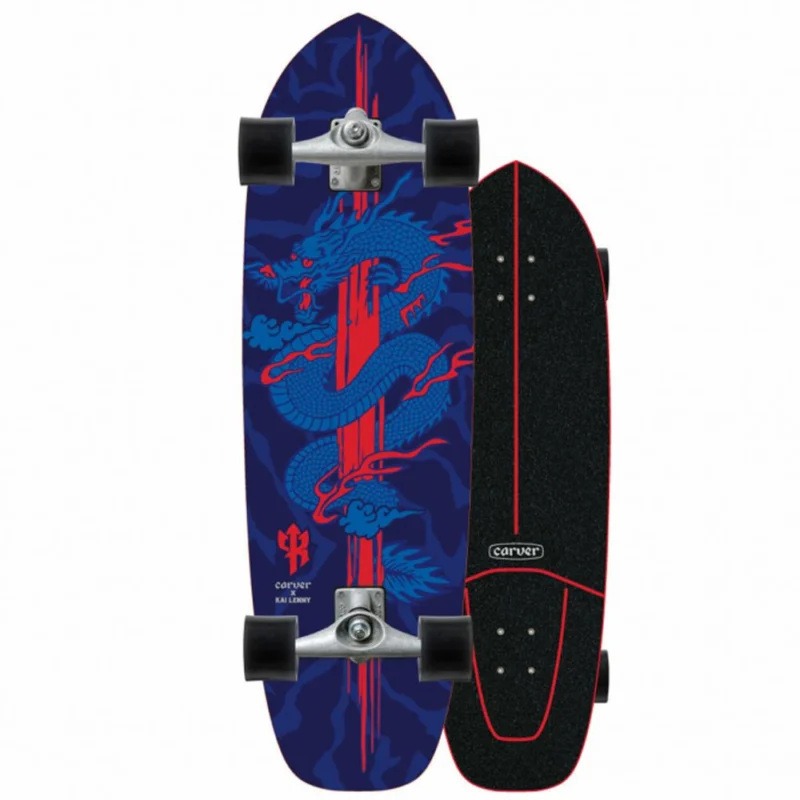 Prix Réduit SURF SKATE CARVER KAI LENNY DRAGON CX 34‘‘