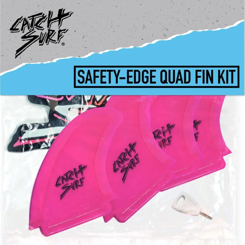 Quantité Limitée DERIVES CATCH SURF SAFETY EDGE QUAD FIN SET