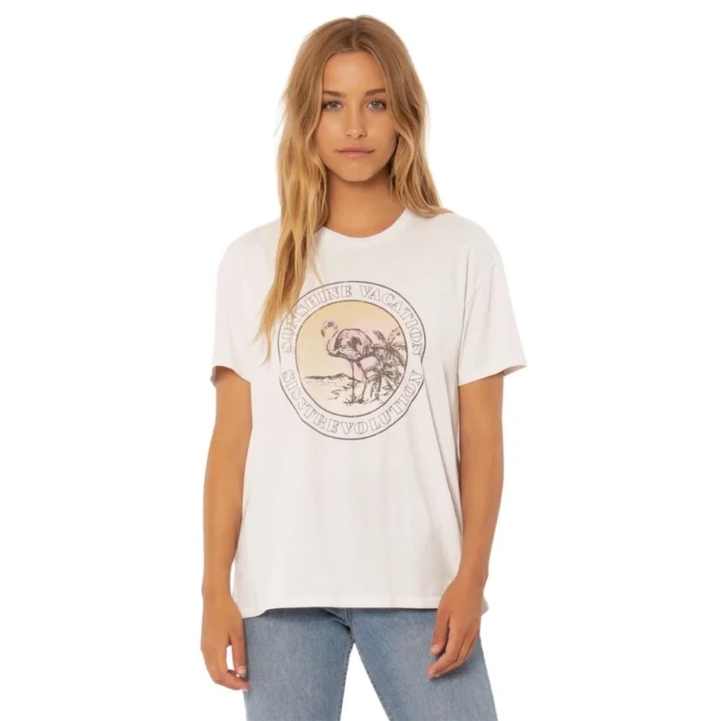 T-SHIRT SISSTREVOLUTION SUN BURST KNIT TANK-VWT Acheter Direct