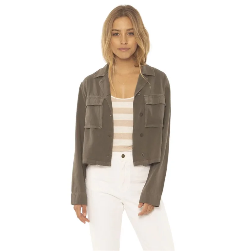 MANTEAU SISSTREVOLUTION SALUTE WVN JACKET-OLV Affaire À Saisir