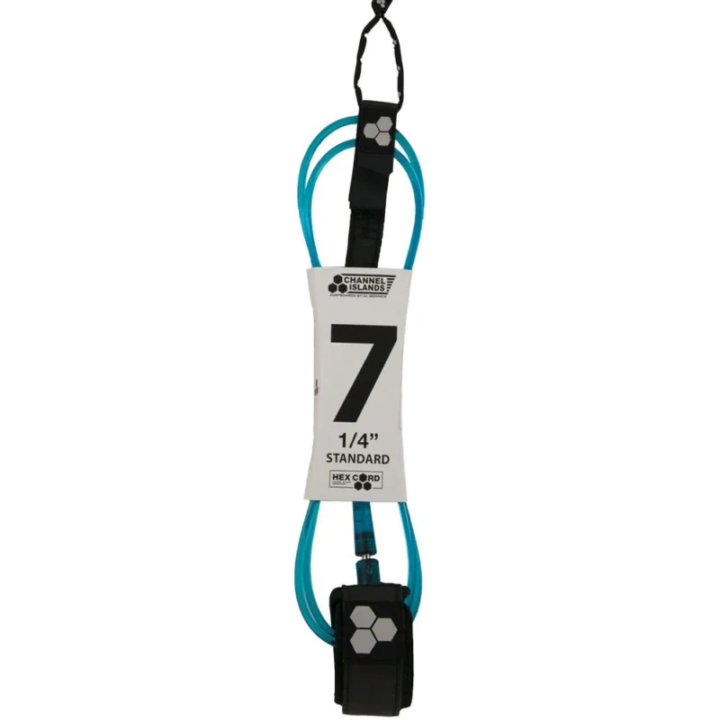 LEASH CHANNEL ISLANDS HEX CORD STANDARD 7‘ 1/4 Remise