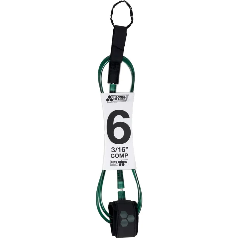 LEASH CHANNEL ISLANDS HEX COMP 6‘ 3/16 Remise