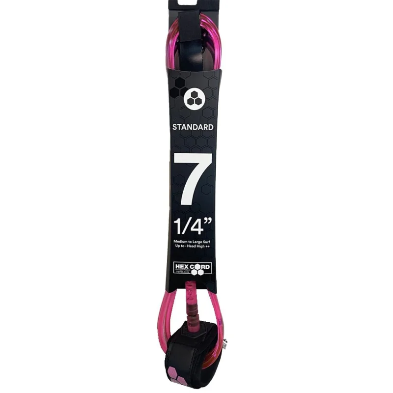 LEASH CHANNEL ISLANDS HEX STANDARD 7‘ 1/4 Offre Spéciale