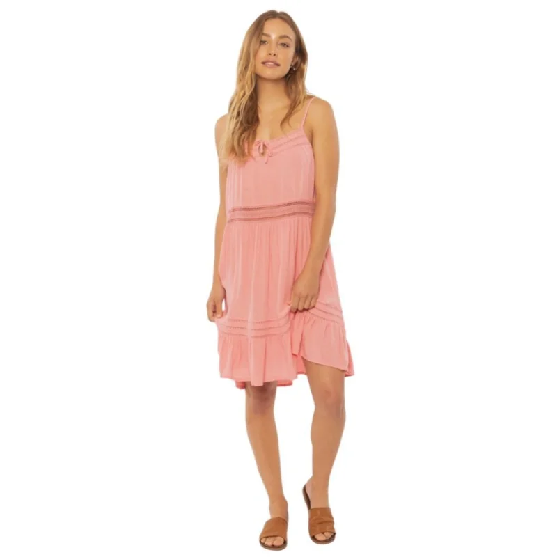 ROBE SISSTREVOLUTION MYSTIC ISLE WVN TANK DRESS-ROS Meilleur Choix
