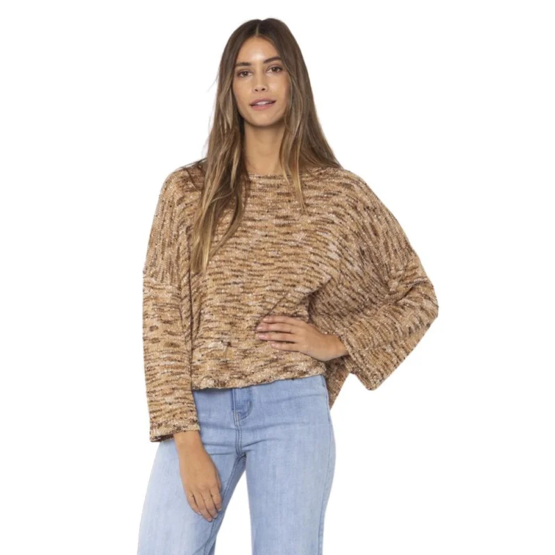 Bon Marché JERSEY PUNTO SISSTREVOLUTION BLISSED OUT L/S KNIT SWEATER-SKS