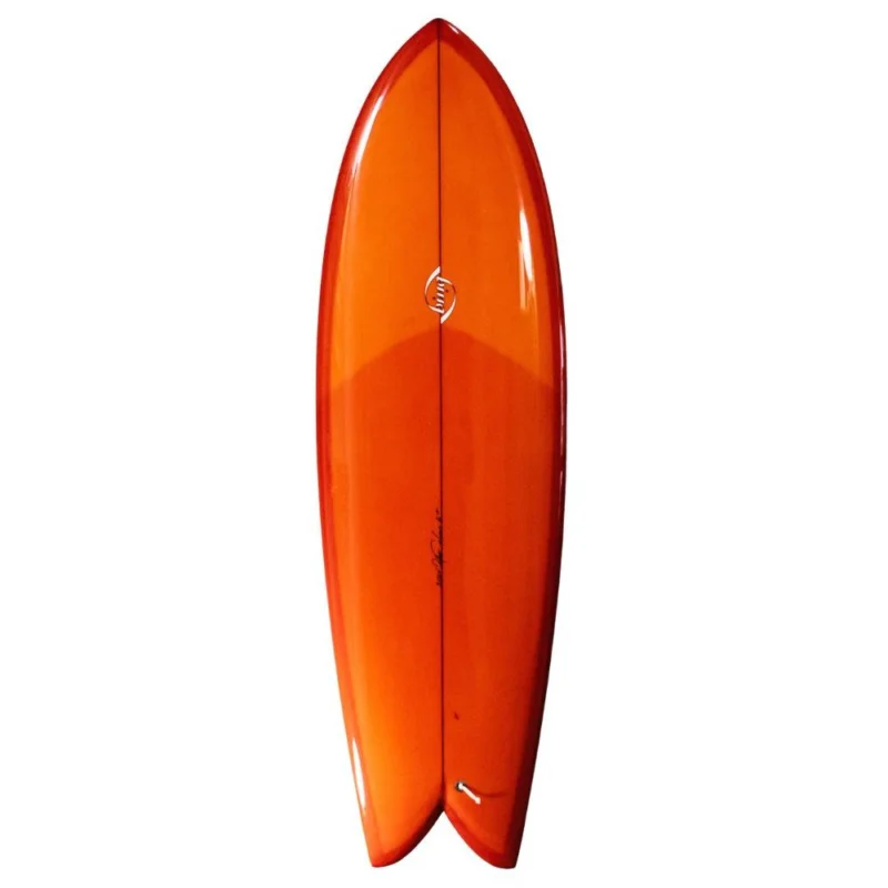 PLANCHE DE SURF BING TWIN-FIN FISH 6‘2‘‘ Authentique