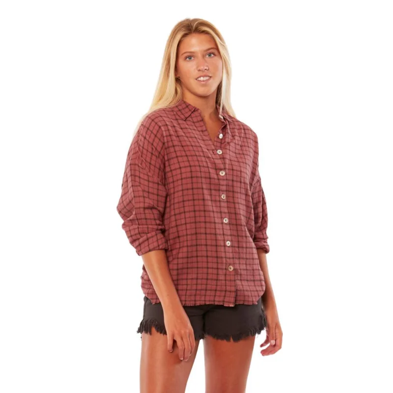 Livraison Express CHEMISE SISSTREVOLUTION SHOREBREAK L/S WVN BLOUSE