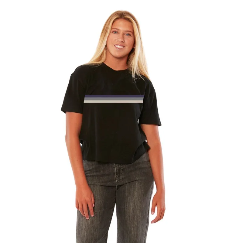 T-SHIRT SISSTREVOLUTION FIONA S/S KNIT TEE Dernier Modèle