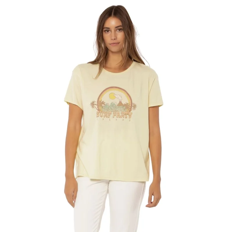 Prix Réduit T-SHIRT SISSTREVOLUTION ISLAND PARTY S/S KNIT