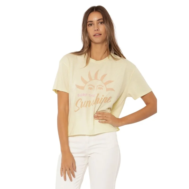 T-SHIRT SISSTREVOLUTION SUMMER RAYS S/S KNIT Authentique