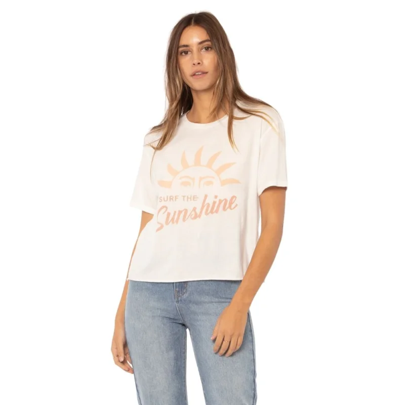 Réduction T-SHIRT SISSTREVOLUTION SUMMER RAYS S/S KNIT