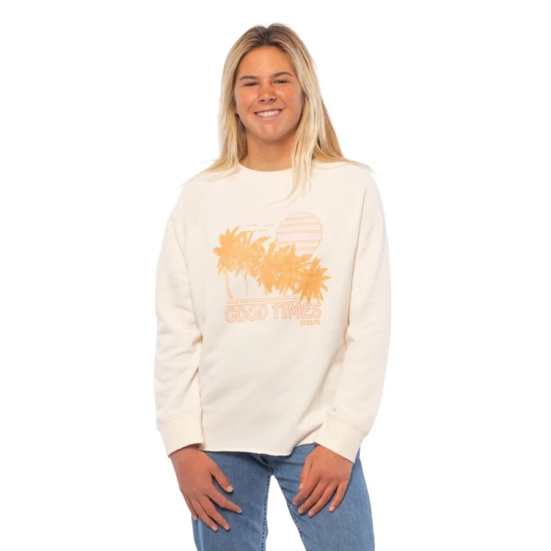 Marque PULL SISSTREVOLUTION GOOD TIMES KNIT FLEECE
