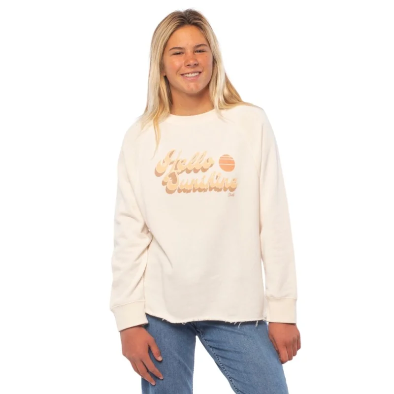 Affaire À Saisir PULL SISSTREVOLUTION HELLO SUNSHINE KNIT FLEECE