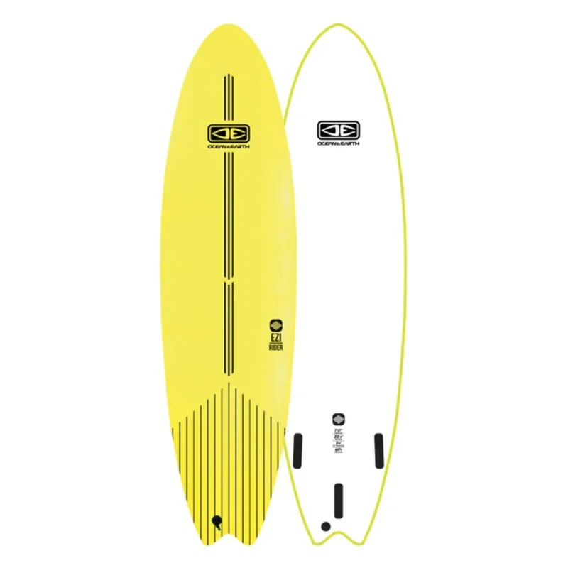 Marque PLANCHE DE SURF OCEAN EARTH EZI RIDER 7‘0‘‘ - LIME