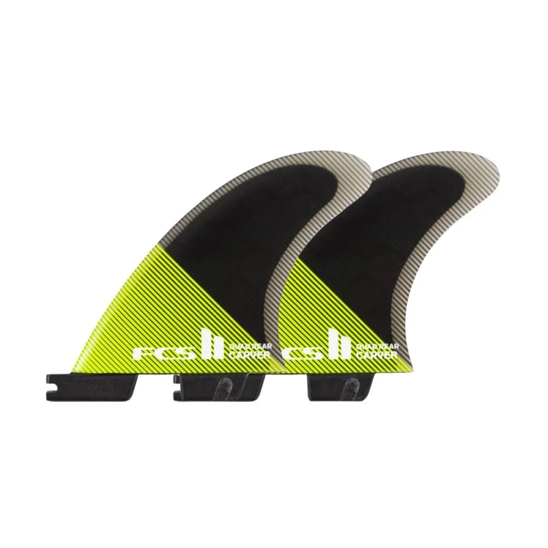 Prix Choc DERIVES FCS II CARVER PC QUAD REAR FINS