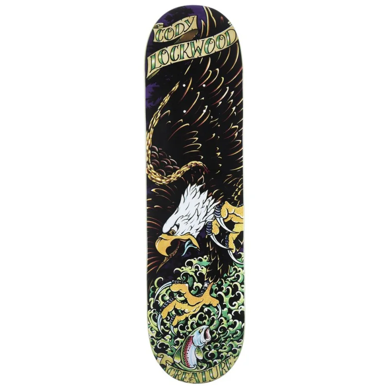 Jusqu'à Épuisement Des Stocks PLANCHE DE SKATE CREATURE LOCKWOOD BEAST OF PREY 8.25‘‘