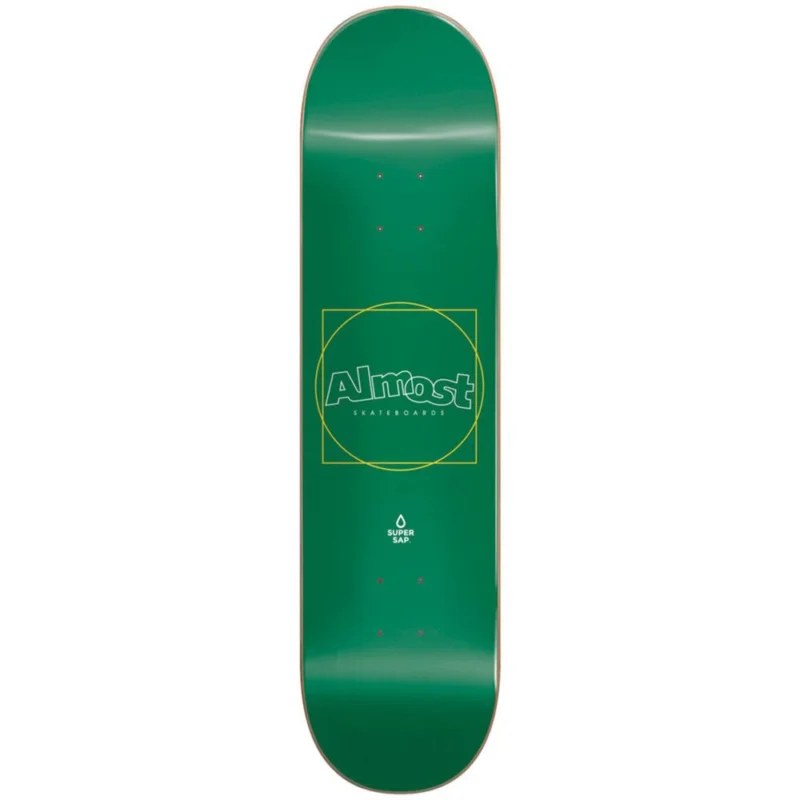 Achat Immédiat PLANCHE DE SKATE ALMOST GREENER SUPER SAP R7 8,25‘‘