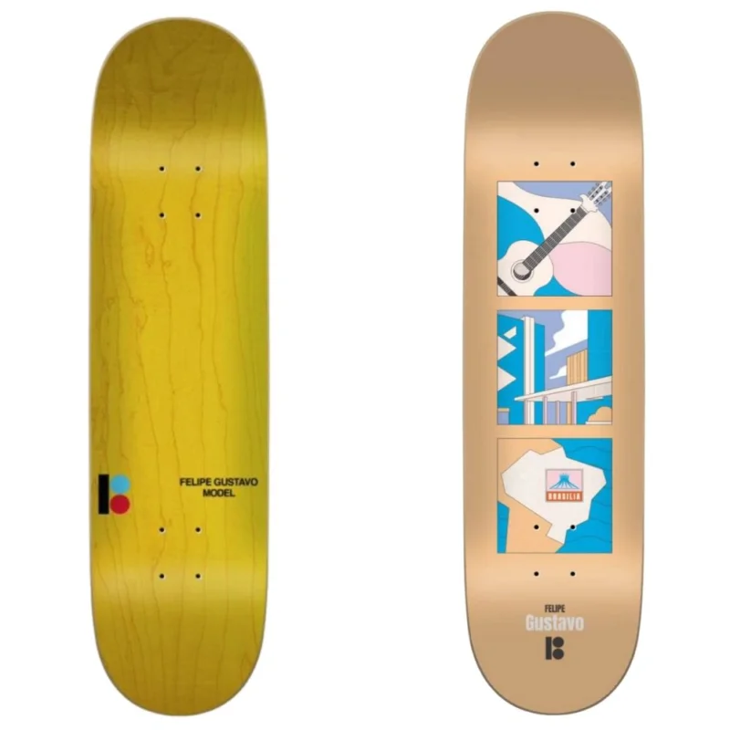 Dernier Modèle PLANCHE DE SKATE PLAN B SQUARES GUSTAVO 7.87‘‘