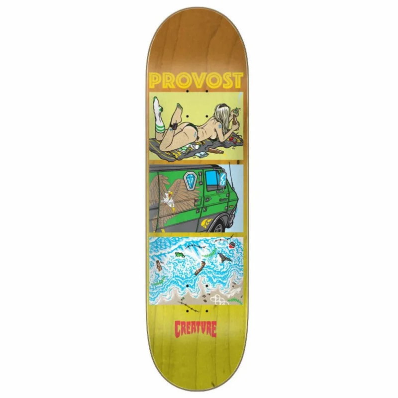 PLANCHE DE SKATE CREATURE PROVOST HESH COAST 8.47‘‘ Offre Limitée