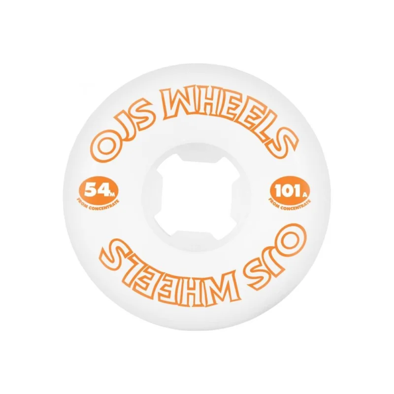 Satisfait Ou Remboursé ROUES OJ WHEELS FROM CONCENTRATE HARDLINE 54MM 101A