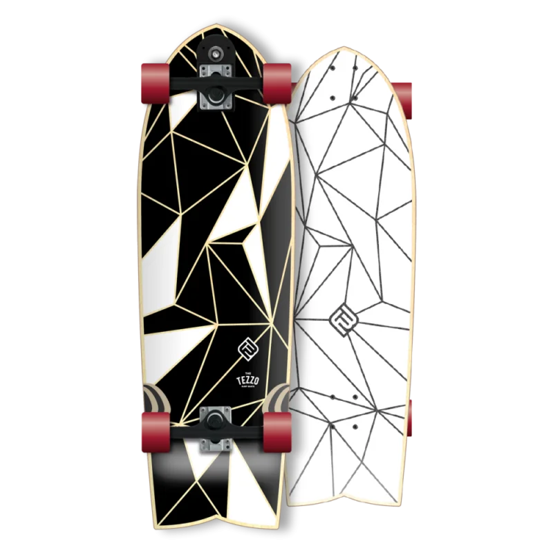 SURF SKATE FLYING WHEELS TEZZO 32" Populaire