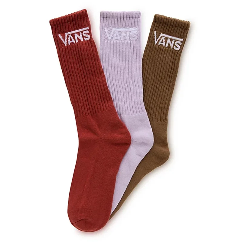 CHAUSSETTES VANS CLASSIC CREW (9-13; 3 Pk) Promotion Saisonnière