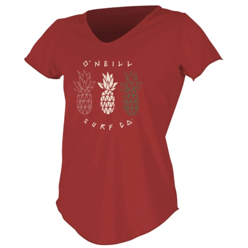 Bon Marché T-SHIRT O‘NEILL Wms Graphic S/S Scoop-Neck