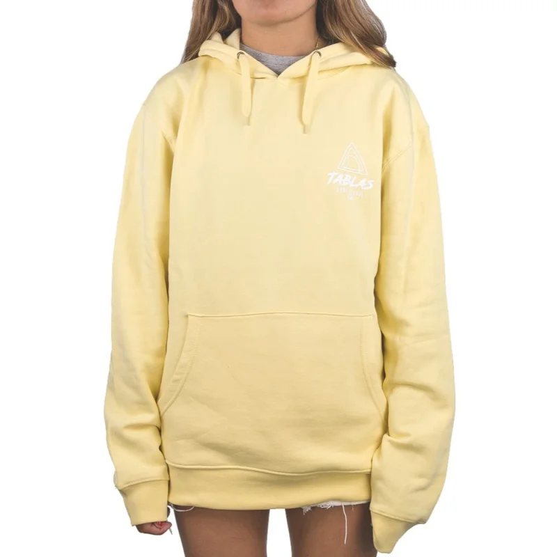 Expédié Aujourd'hui CAPUCHE TABLAS LOGO QUILLA UNISEX - AMARILLO LOGO BLANCO