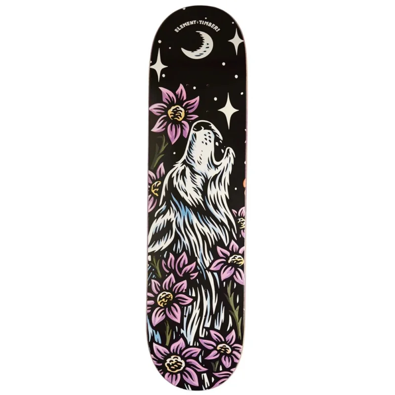 Paiement Sécurisé PLANCHE DE SKATE ELEMENT TIMBER LATE BLOOMER WOLF 8‘