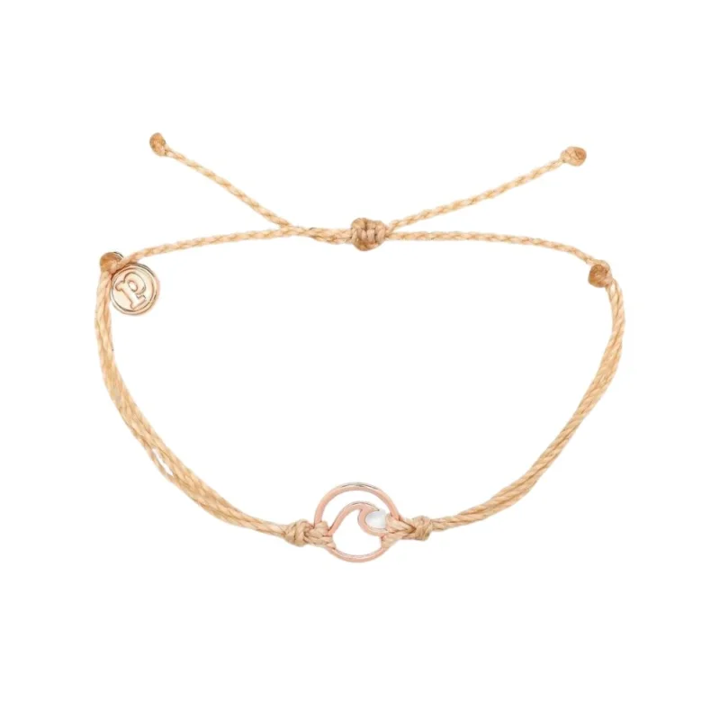 BRACELET PURA VIDA ROSE GOLD WAVE Retour Gratuit