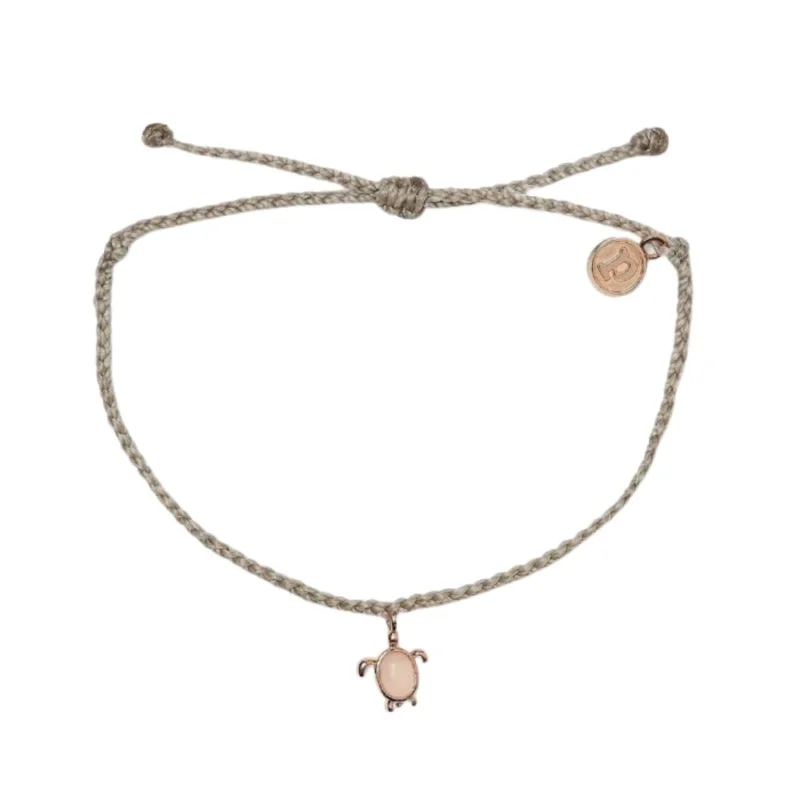 BRACELET PURA VIDA SEA TURTLE ROSE GOLD Nouveauté