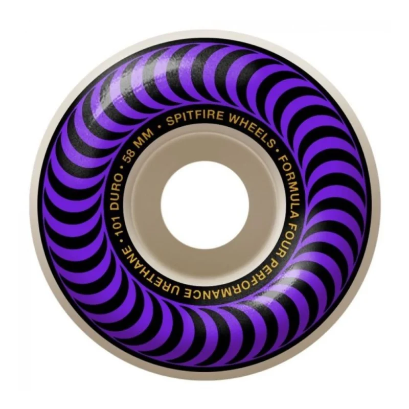 ROUES SPITFIRE F4 101 CLASSIC 58MM Retour Gratuit