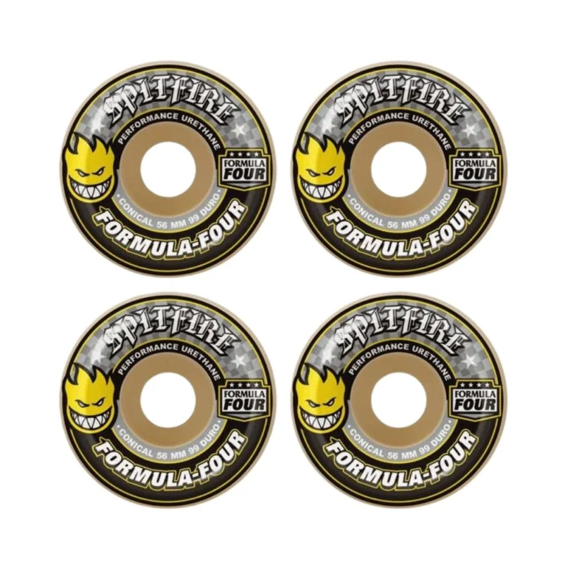 Offre Du Jour ROUES SPITFIRE F4 99 CNCL YLW PRNT 56mm