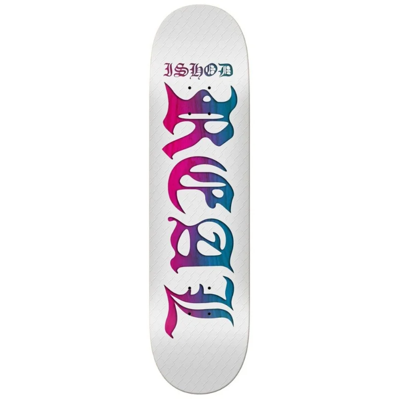 Achat Immédiat PLANCHE DE SKATE REAL SKATEBOARDS RE ISHOD PRO BOLD 8.38