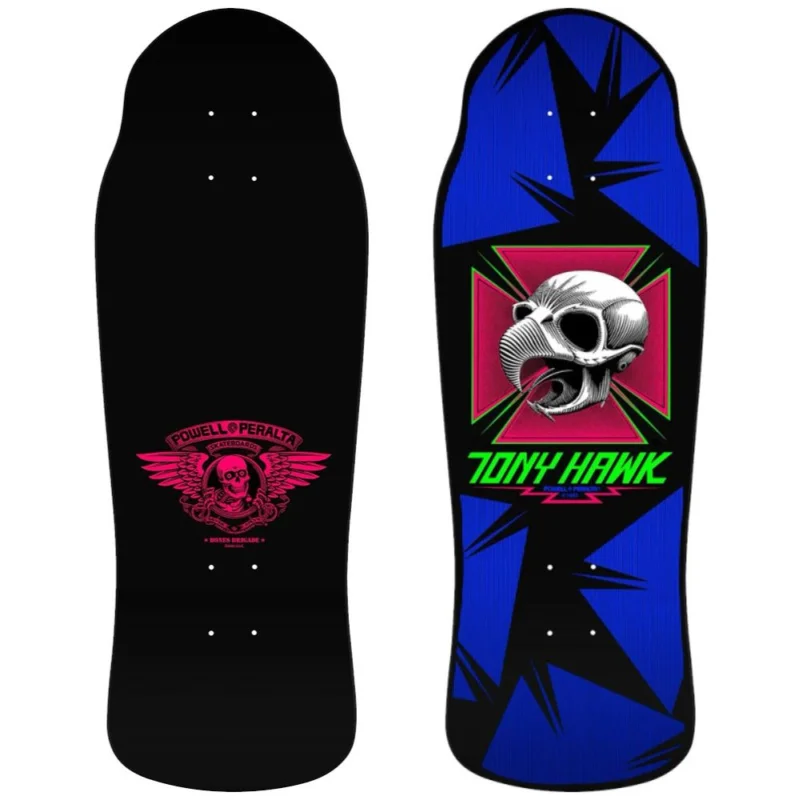 Expédié Aujourd'hui PLANCHE DE SKATE POWELL PERALTA BB HAWK BLACKLIGHT 14 10.38"