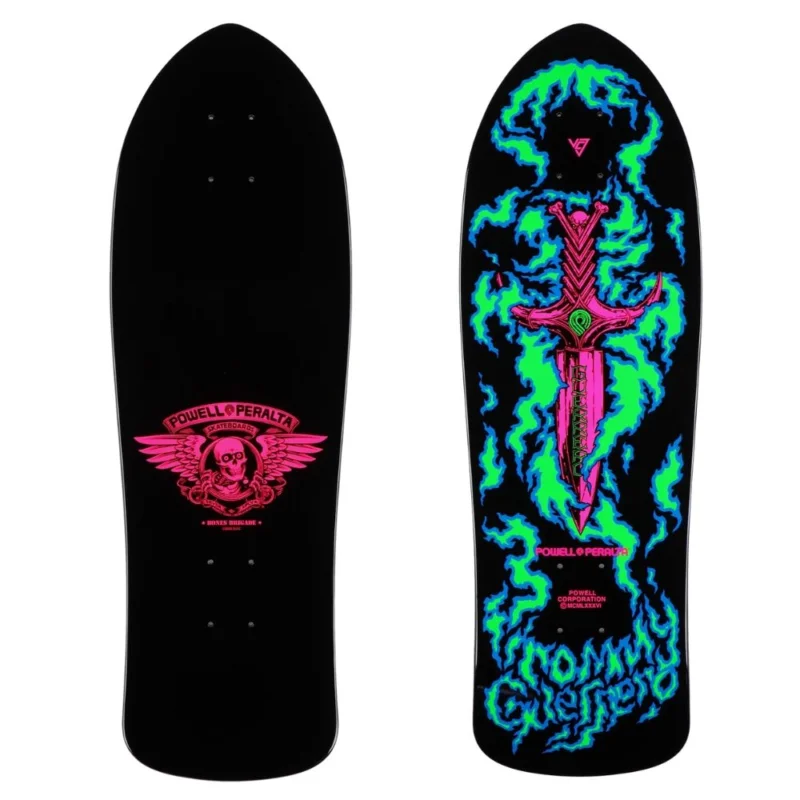 Prix Cassé PLANCHE DE SKATE POWELL PERALTA BB GUERRERO BLACKLIGHT 14 9,75"