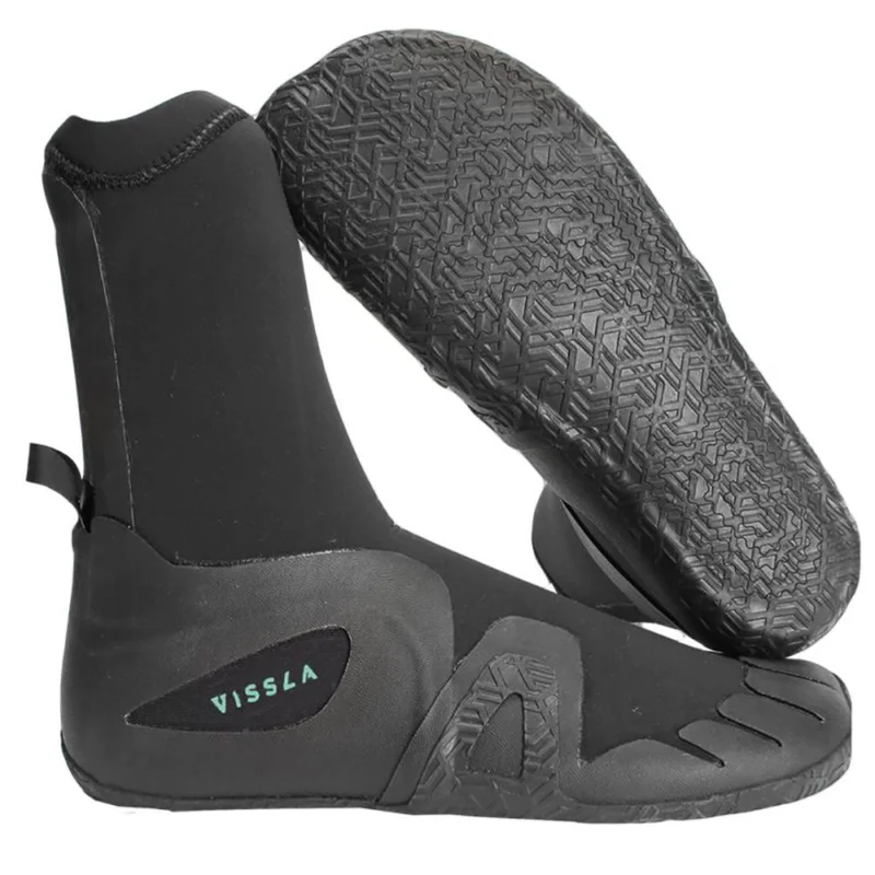 CHAUSSONS EN NEOPRENE VISSLA SEVEN SEAS 7MM ROUND TOE Offre Spéciale
