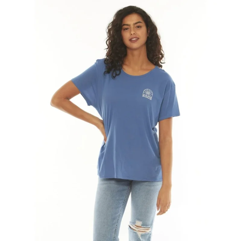 Satisfait Ou Remboursé T-SHIRT SISSTREVOLUTION RADIATE SS BYFRND KNIT