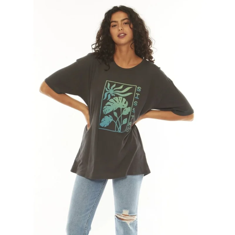 T-SHIRT SISSTREVOLUTION JUNGLE SKY SS OVERSIZED Commander Vite