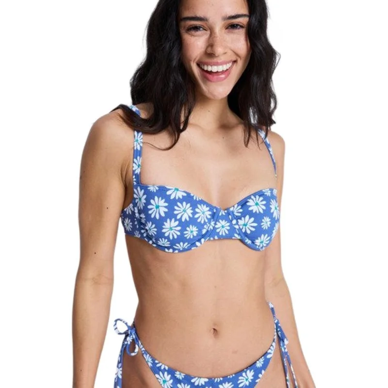 TOP BIKINI ROXY PRINTED ESSENTIALS UW BRA Livraison Express